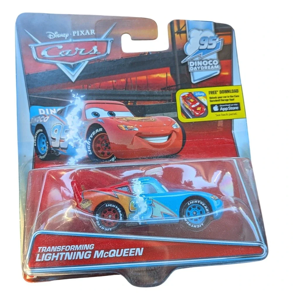 Disney Cars Transforming Lightning McQueen‎ Dinoco Daydream Mattel DHJ41 NEW